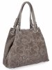 Kožené kabelka shopper bag Vittoria Gotti zemitá 5566-Sziem